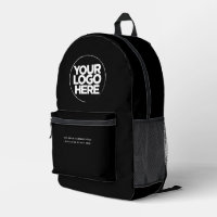Total black | Personalized Corporate Logo and Text
