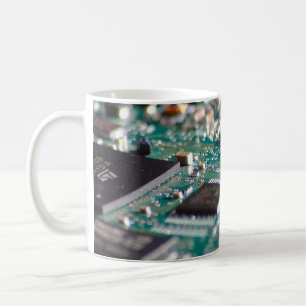 Total digital schon zum Morgenkaffee! Coffee Mug