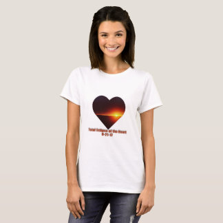 Total Éclipse du T-shirt Coeur 8-21-17