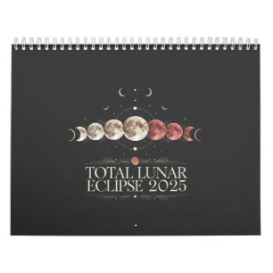 Total Lunar Eclipse 2025 Astronomy Northwest USA  Calendar