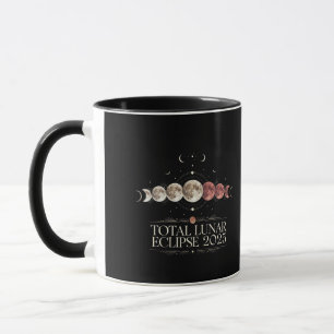 Total Lunar Eclipse 2025 Astronomy Northwest USA Mug