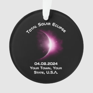 TOTAL PERSONNALISÉ SOLAIRE ECLIPSE 2024 Souvenir