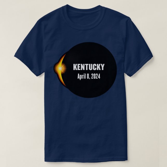 Total Solaire Eclipse Kentucky 2024 TShirt (Design devant)