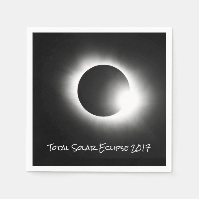 Total Solar 2017 Eclipse Napkin (Front)