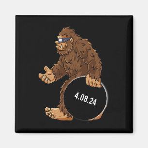 Total Solar Eclipse 04.08.2024 Bigfoot Fun Boys Gi Magnet
