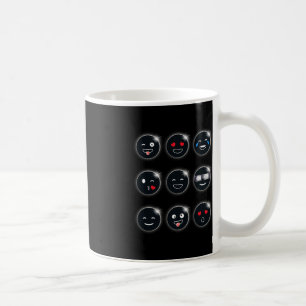 Total Solar Eclipse 04.08.2024 Silly Faces Fun Boy Coffee Mug