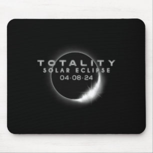 Total Solar Eclipse 04.08.2024 Totality 2 Mouse Pad
