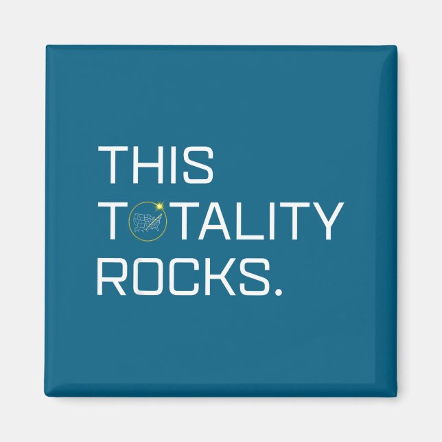 Total Solar Eclipse 04 08 Illustration Magnet (Front)