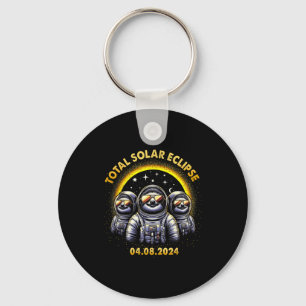 Total Solar Eclipse 04 08 Keychain