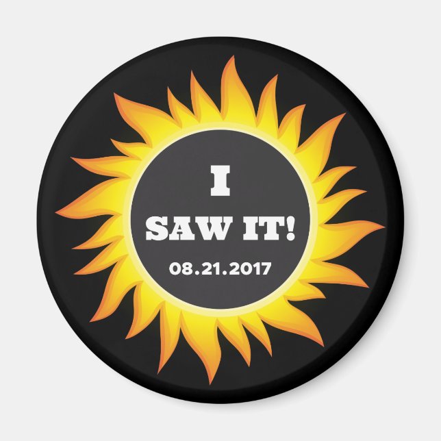 Total Solar Eclipse - 08.21.2017 Magnet (Front)
