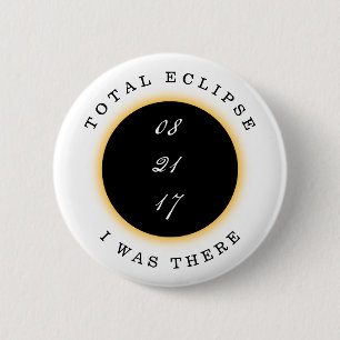 Total Solar Eclipse 2017 2 Inch Round Button