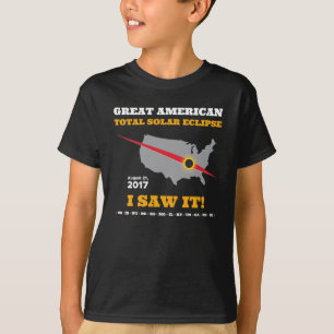 Total Solar Eclipse - 2017 - I saw it! T-Shirt