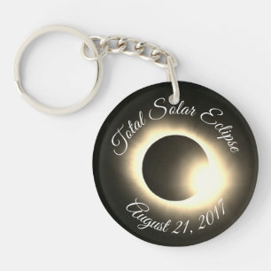 Total Solar Eclipse 2017 - USA Keychain