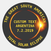 Total Solar Eclipse 2019 Argentina, South America