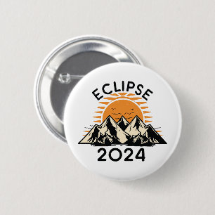 Total Solar Eclipse 2024 2 Inch Round Button