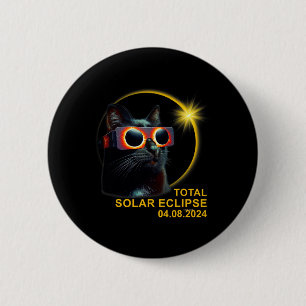 Total Solar Eclipse 2024 Cute Solar Eclipse Kids T 2 Inch Round Button