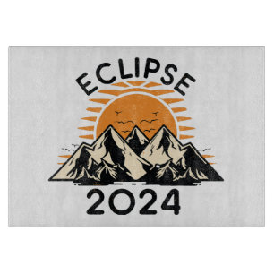 Total Solar Eclipse 2024 Cutting Board