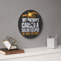 total solar eclipse 2024 funny birthday 4-8-2024