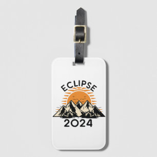 Total Solar Eclipse 2024 Luggage Tag