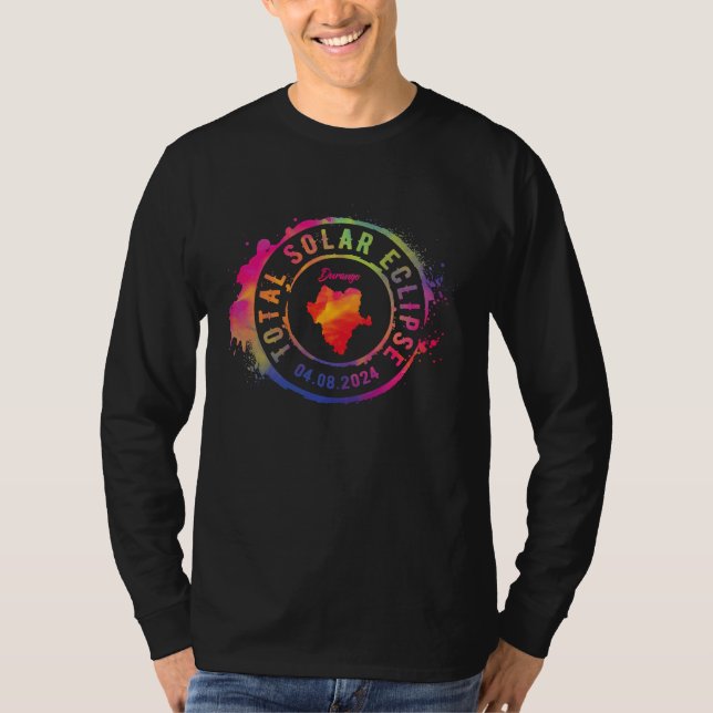 Total Solar Eclipse 2024 Mexico Durango Totality C T-Shirt (Front)
