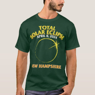 Total Solar Eclipse 2024 New Hampshire T-Shirt
