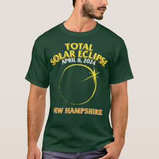 Total Solar Eclipse 2024 New Hampshire T-Shirt
