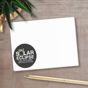 Total Solar Eclipse - 2024 or custom date Post-it Notes