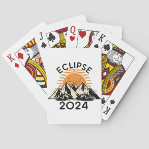 Total Solar Eclipse 2024 Playing Cards