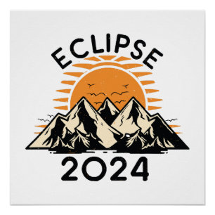 Total Solar Eclipse 2024 Poster