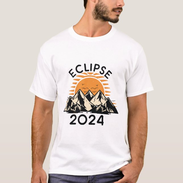 Total Solar Eclipse 2024 T-Shirt (Front)