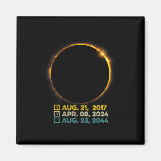 Total Solar Eclipse 2024 Totality Checklist 2017 2 Magnet