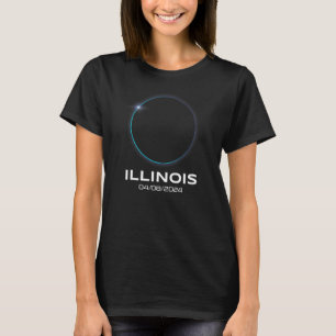 Total Solar Eclipse 2024 Totality Illinois_1 T-Shirt