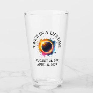 Total Solar Eclipse 2024 Twice In A Lifetime Glass