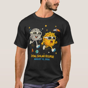 Total Solar Eclipse 2026 August 12 Astronomical T-Shirt