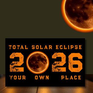 Total Solar Eclipse 2026 Sticker