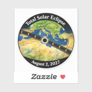 Total Solar Eclipse 2027 Map
