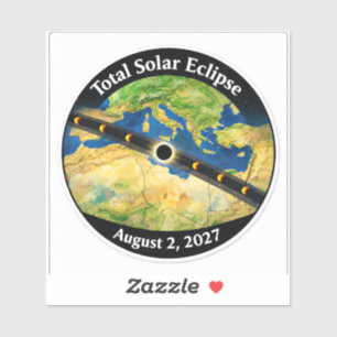 Total Solar Eclipse 2027 Map