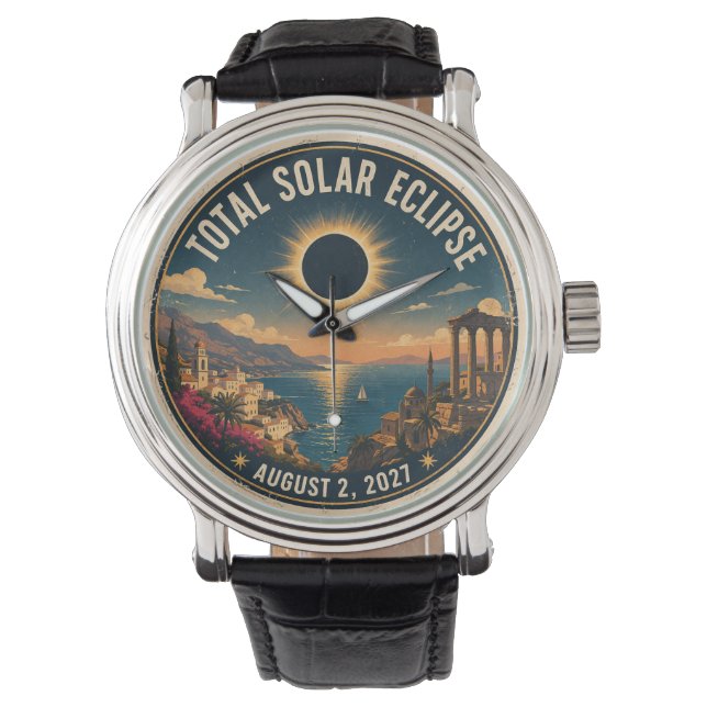 Total Solar Eclipse 2027  Watch (Front)