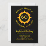 Total Solar Eclipse 4.8.2024 60th Birthday Party Invitation<br><div class="desc">🎉✨ Double the celebration alert with our Total Solar Eclipse 4.8.2024 60th Birthday Party Invitation! ✨🎉 Join us as we mark two extraordinary occasions in one unforgettable event! 🌒🌞 On April 8th, 2024, not only are we celebrating the incredible milestone of turning 60, but we're also witnessing the awe-inspiring total...</div>