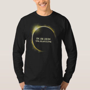 Total Solar Eclipse 4 8 2024 Totality Total Solar  T-Shirt