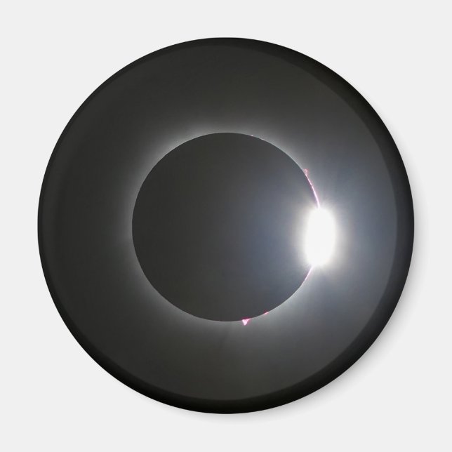 Total Solar Eclipse April 8, 2024 Magnet (Front)