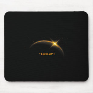 Total Solar Eclipse April 8 2024  Mouse Pad