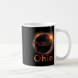 Total Solar Eclipse April 8 2024 Ohio Solar Eclips Coffee Mug