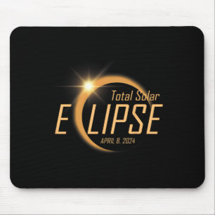 Total Solar Eclipse April 8 2024 Totality Astronom Mouse Pad