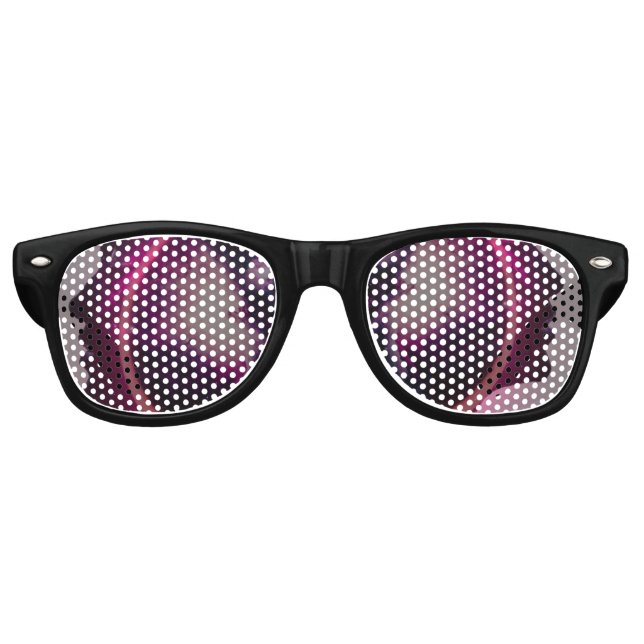 Total solar eclipse August 2026 text personalized Retro Sunglasses (Front)