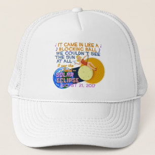 Total Solar Eclipse August 21 2017 American Funny Trucker Hat