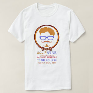 Total Solar Eclipse August 21 2017 Funny Hipster T-Shirt