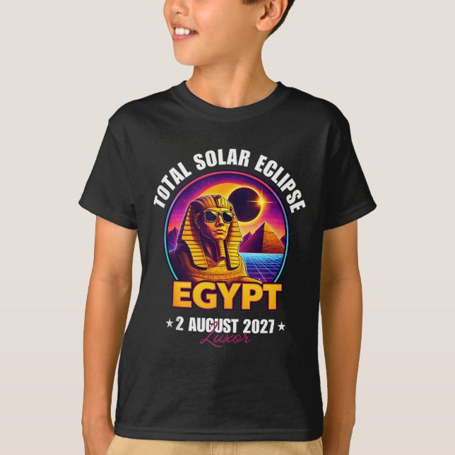 Total Solar Eclipse August 2 T-Shirt (Front)