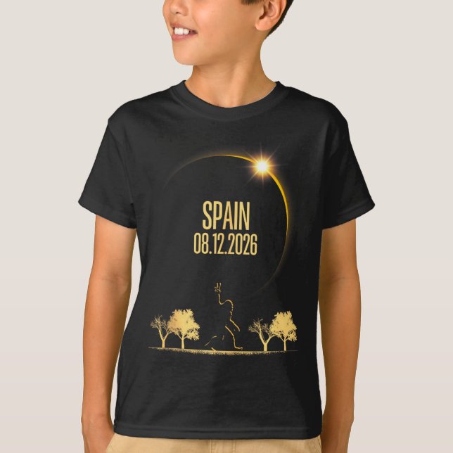 Total Solar Eclipse Bigfoot 08 T-Shirt (Front)