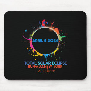 Total Solar Eclipse Buffalo New York 2024 I Was Th Mouse Pad
